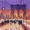 Bridge and Brollies - New York
