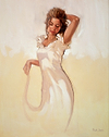 Satin Dress Study