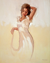 Satin Dress Study
