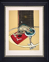 L'Homme au Lavabo, 1978 (Framed)