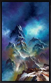 Walking in the Mountains (Framed)