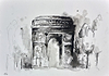 Arc de Triomphe I (sketch)