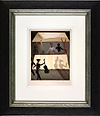 Outside the Arena, the Fruit Vendor, 1970 (Framed)