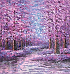 Purple Trees II