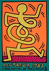 Poster for Montreux Jazz Festival (Yellow)