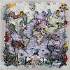 Navigators Floating Map - Ostrich Discoveries of the world