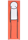 Standing Figure Orange (UK Big Issue)