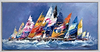 Sailing Past (Framed)