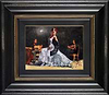 Blanco Y Lunares III (Framed)