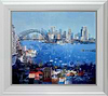 Lavendar Bay Blues (Framed)