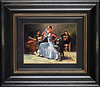 Blanco Y Lunares IV (Framed)