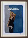 I'm Very Much in Love (Blue) (Framed)