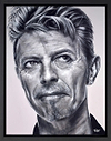 David Bowie Looking Up (Framed)