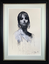 Hannah (large study) II (Framed)