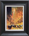 Light on the Chrysler (Framed)