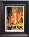 Light on the Chrysler (Framed)