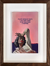 Not Afraid of Death (Framed)
