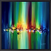 Rainbow Skies II (Framed)