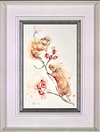 Harvesting Rosehips- Mice (Framed)