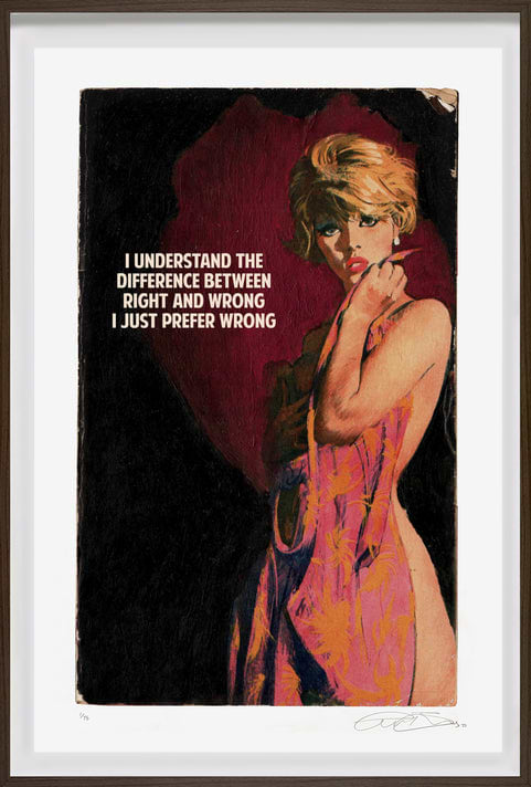 Medium (20x30) / Dark Red / Giclee Print