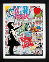 Balloon Girl (Framed)