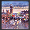 On The Move In London (Framed)
