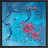 Red Sunflowers (Framed)