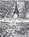 Trocadero Vision Above The Seine