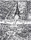 Trocadero Vision Above The Seine