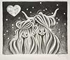 Love Udder the Moo-n Light (Drawing)