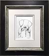 Sweet Talk IV (Sketch) (Framed)