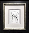 Sweet Talk IV (Sketch) (Framed)