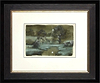A Walk in the Snow (Framed)