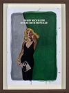 I'm Very Much in Love (Green) (Framed)