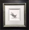 Friends in Need , Dog II (Sketch) (Framed)