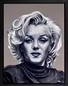 Monochrome Marilyn (Framed)