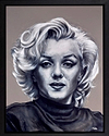 Monochrome Marilyn (Framed)