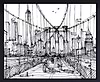 Brooklyn Crossing (Framed)