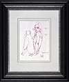 Farm Girl Study (Framed)