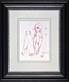 Farm Girl Study (Framed)