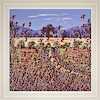 Poppies Near Home III (Framed)