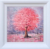 A Pink Tree (Framed)