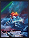 Rising Smoke II (Framed)