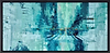 New York Fading Blue (Framed)