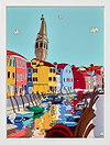 Canal Dreams (Framed)