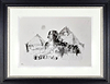 Egyptian Pyramids II (Sketch) (Framed)