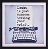 Testing Your Spirit (Framed)