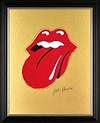 Rolling Stones Logo (Framed)