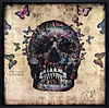 Butterfly Skull II (Framed)