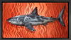 Great White Sunset (Framed)